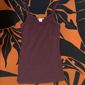 Hard tail athletic tank